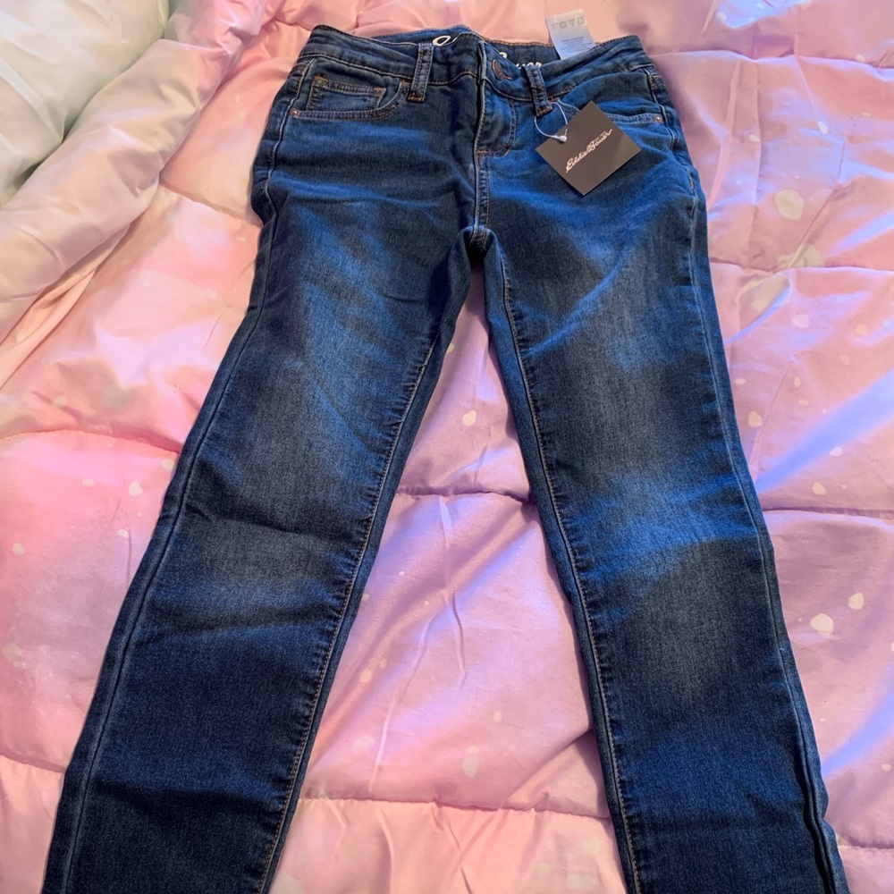 Eddie Bauer, girls, size 8, skinny jeans